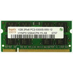 Memoria RAM 1GB HYMP512S64CP8-Y5 AB Hynix